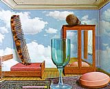 Rene Magritte Personal Values painting